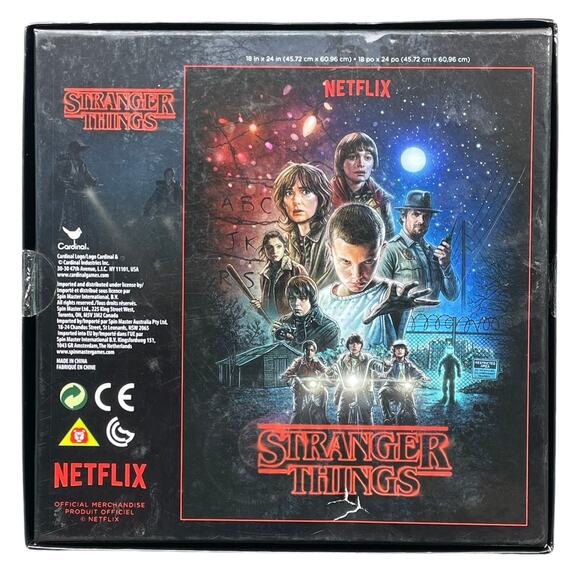 Stranger Things Netflix 500 Piece Puzzle - New - Picture 2 of 4
